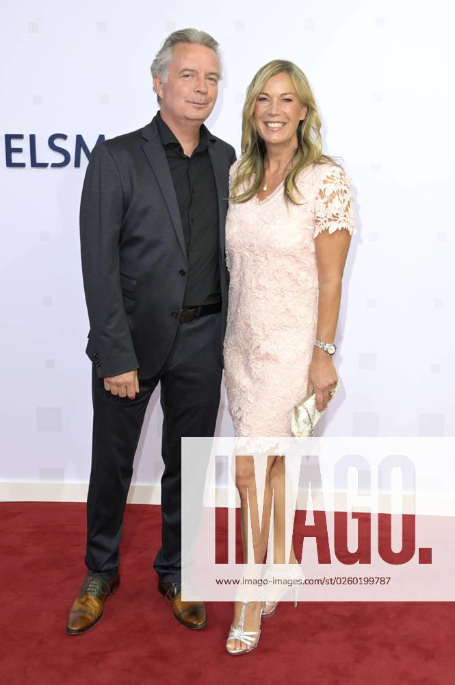 Birgit von Bentzel with husband Oliver Christians at the Bertelsmann Party 2023 at the Bertelsmann Representative Office Unter den Linden Berlin, 15 06 2023 Foto:xF.xFuturexImage