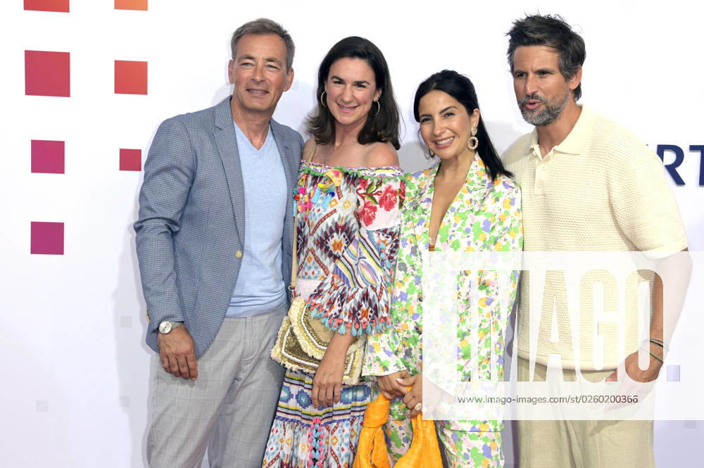 Jan Sosniok, Nadine Sosniok, Chryssanthi Kavazi and Tom Beck at the Bertelsmann Party 2023 at the Bertelsmann Representative Office Unter den Linden Berlin, 15 06 2023 Foto:xF.xFuturexImage