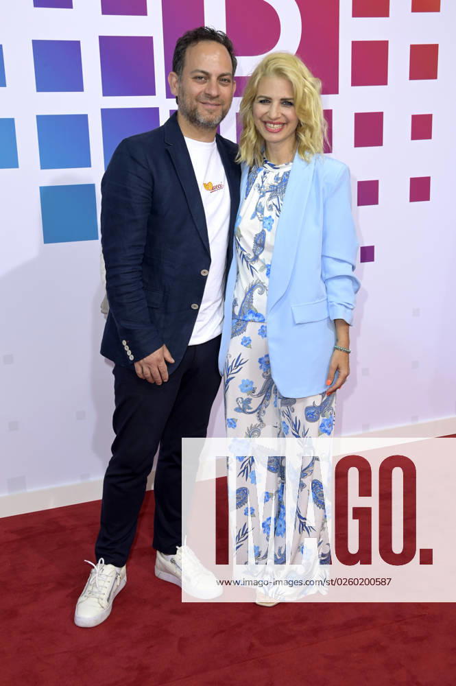 Susan Sideropoulos with husband Jakob Shtizberg at the Bertelsmann Party 2023 at the Bertelsmann Representative Office Unter den Linden Berlin, 15 06 2023 Foto:xF.xFuturexImage