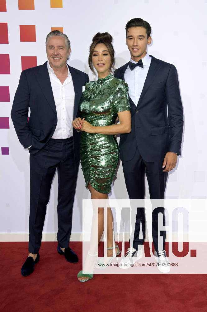 Verona Pooth with husband Franjo Pooth and son San Diego Pooth at the Bertelsmann Party 2023 at the Bertelsmann Representative Office Unter den Linden Berlin, 15 06 2023 Foto:xF.xFuturexImage