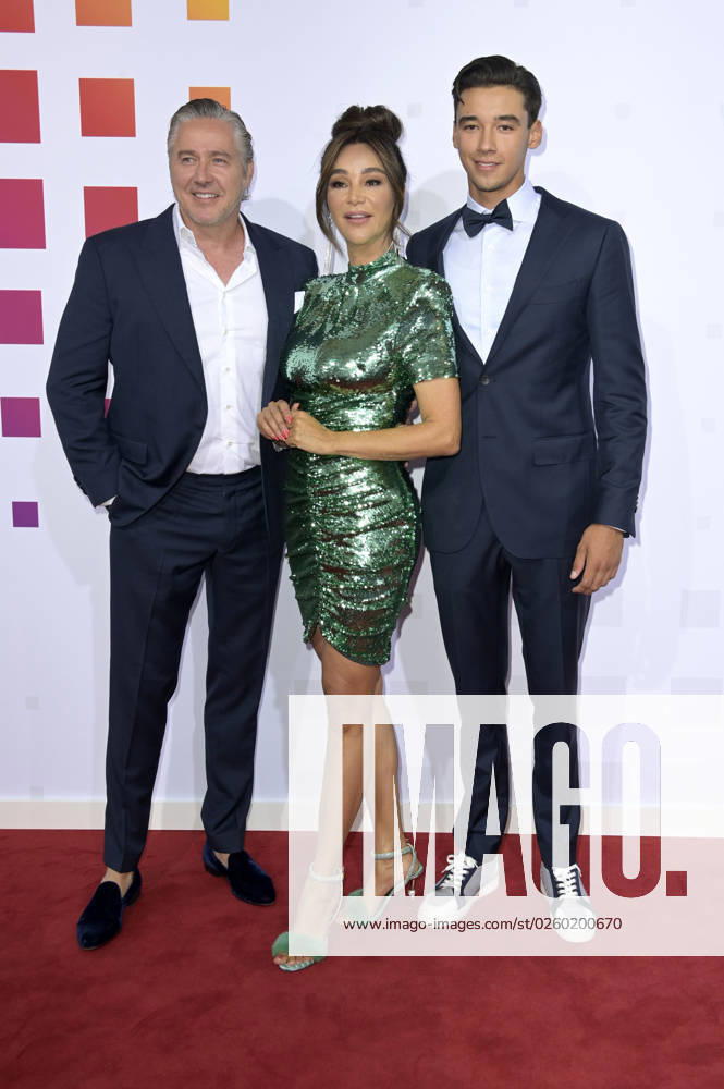Verona Pooth with husband Franjo Pooth and son San Diego Pooth at the Bertelsmann Party 2023 at the Bertelsmann Representative Office Unter den Linden Berlin, 15 06 2023 Foto:xF.xFuturexImage