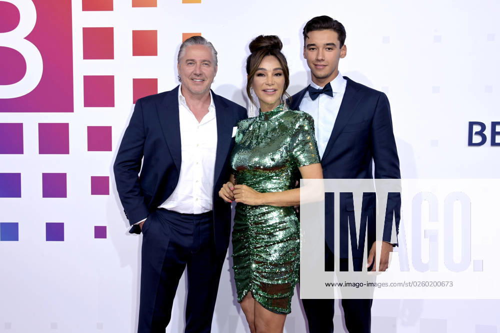 Verona Pooth with husband Franjo Pooth and son San Diego Pooth at the Bertelsmann Party 2023 at the Bertelsmann Representative Office Unter den Linden Berlin, 15 06 2023 Foto:xF.xFuturexImage