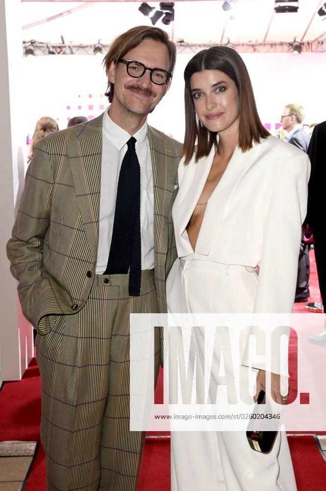 Marie Nasemann with husband Sebastian Tigges at the Bertelsmann Party 2023 at the Bertelsmann Representative Office Unter den Linden Berlin, 15 06 2023 Foto:xF.xFuturexImage