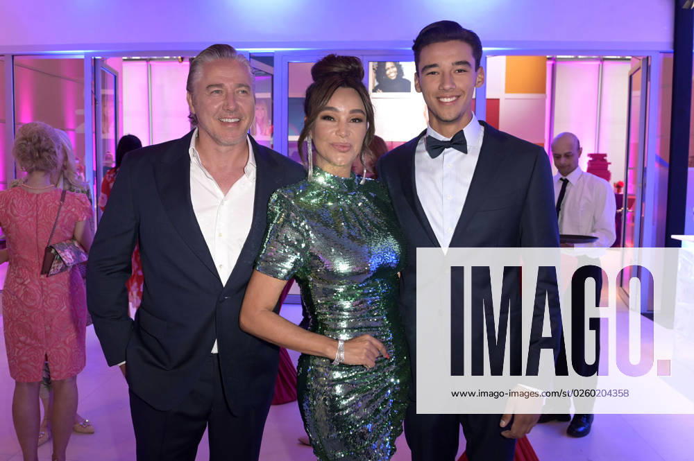 Verona Pooth with husband Franjo Pooth and son San Diego Pooth at the Bertelsmann Party 2023 at the Bertelsmann Representative Office Unter den Linden Berlin, 15 06 2023 Foto:xF.xFuturexImage