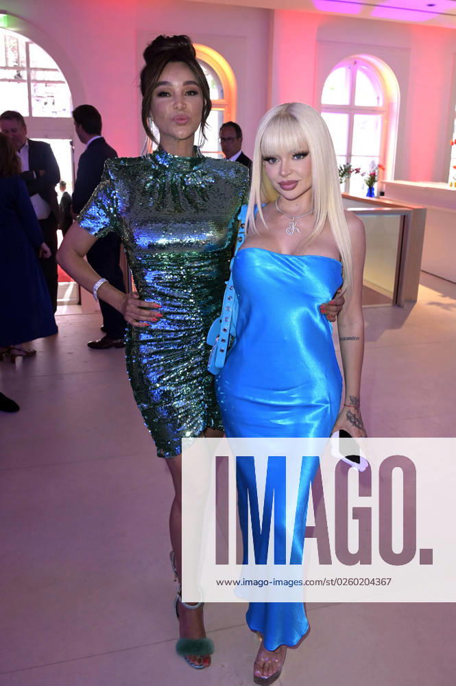 Verona Pooth and Katja Krasavice at the Bertelsmann Party 2023 at the Bertelsmann Representative Office Unter den Linden Berlin, 15 06 2023 Foto:xF.xFuturexImage