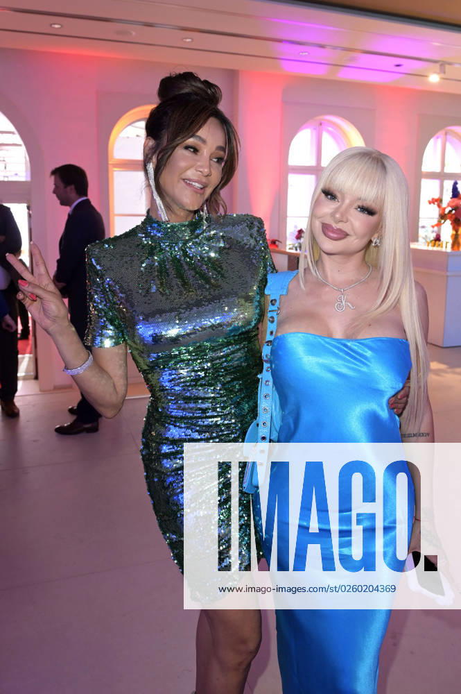 Verona Pooth and Katja Krasavice at the Bertelsmann Party 2023 at the Bertelsmann Representative Office Unter den Linden Berlin, 15 06 2023 Foto:xF.xFuturexImage