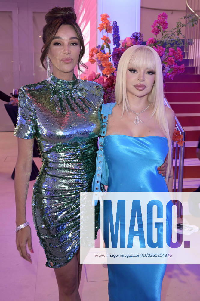 Verona Pooth and Katja Krasavice at the Bertelsmann Party 2023 at the Bertelsmann Representative Office Unter den Linden Berlin, 15 06 2023 Foto:xF.xFuturexImage