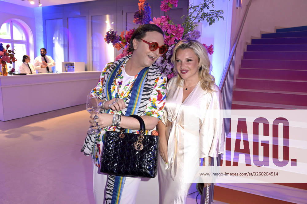 Julian F M Stoeckel and Evelyn Burdecki at the Bertelsmann Party 2023 at the Bertelsmann Representative Office Unter den Linden Berlin, 15 06 2023 Foto:xF.xFuturexImage
