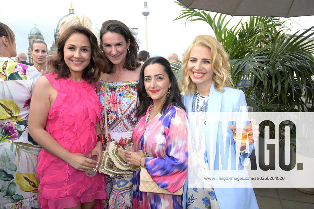 Nina Moghaddam, Nadine Sosniok, Elmira Rafizadeh and Susan Sideropoulos at the Bertelsmann Party 2023 at the Bertelsmann Representative Office Unter den Linden Berlin, 15 06 2023 Foto:xF.xFuturexImage