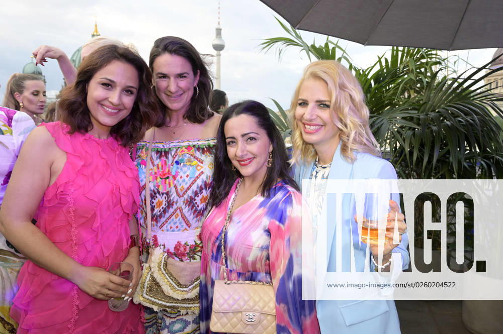 Nina Moghaddam, Nadine Sosniok, Elmira Rafizadeh and Susan Sideropoulos at the Bertelsmann Party 2023 at the Bertelsmann Representative Office Unter den Linden Berlin, 15 06 2023 Foto:xF.xFuturexImage