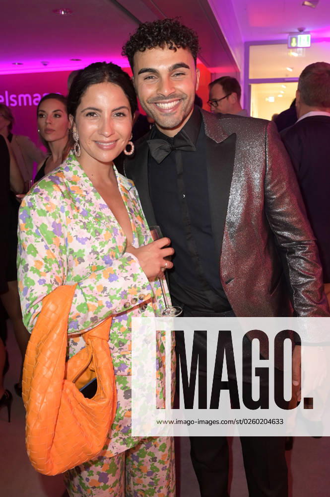 Chryssanthi Kavazi and Younes Zarou at the Bertelsmann Party 2023 at the Bertelsmann Representative Office Unter den Linden Berlin, 15 06 2023 Foto:xF.xFuturexImage
