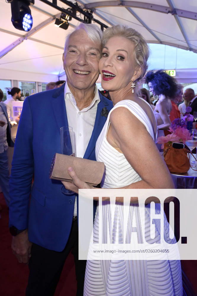 Jo Groebel with wife Grit Weiss at the Bertelsmann Party 2023 at the Bertelsmann Representative Office Unter den Linden Berlin, 15 06 2023 Foto:xF.xFuturexImage