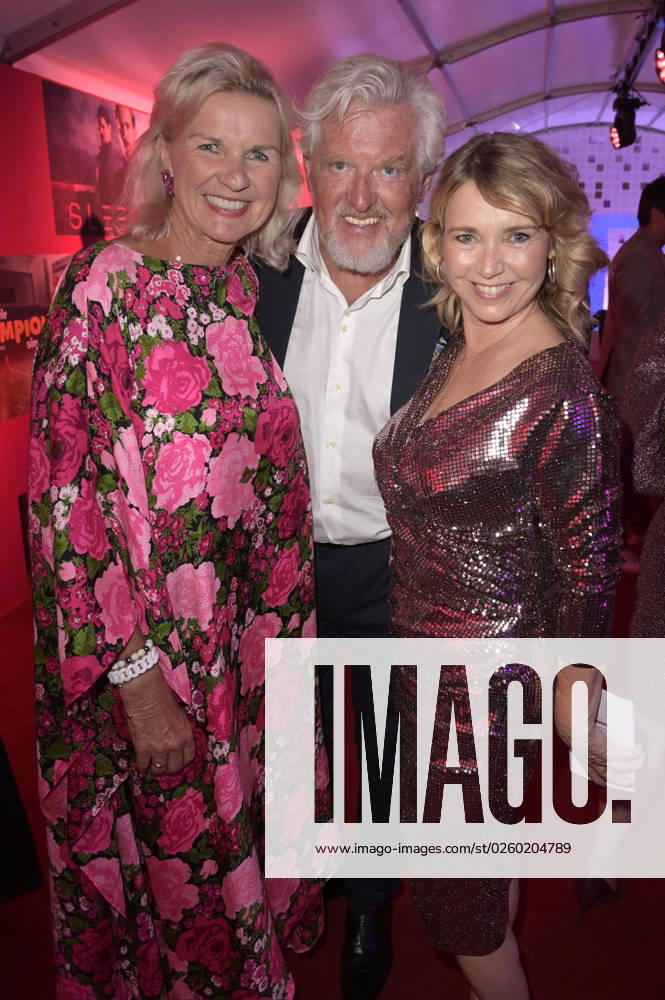 Hera Lind, Engelbert Lainer and Tina Ruland at the Bertelsmann Party 2023 at the Bertelsmann Representative Office Unter den Linden Berlin, 15 06 2023 Foto:xF.xFuturexImage