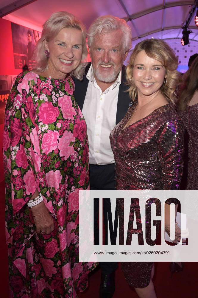 Hera Lind, Engelbert Lainer and Tina Ruland at the Bertelsmann Party 2023 at the Bertelsmann Representative Office Unter den Linden Berlin, 15 06 2023 Foto:xF.xFuturexImage