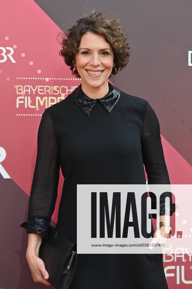 Eva Maria Reichert actress , single image,cropped single image,half figure,half figure red carpet,red carpet,Bavarian Film Award 2023 on 16 06 2023 in Prinzregententheater in Munich