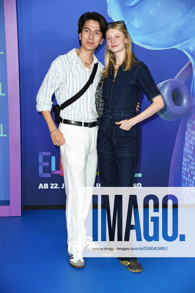 Trixi Giese with husband Samy Neo at the German premiere of ELEMENTAL at the cinema in the Kulturbrauerei on 18 06 2023