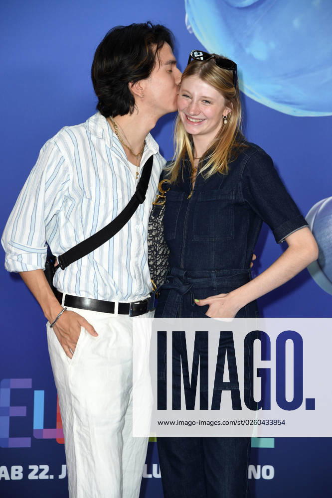 Trixi Giese with husband Samy Neo at the German premiere of ELEMENTAL at the cinema in the Kulturbrauerei on 18 06 2023