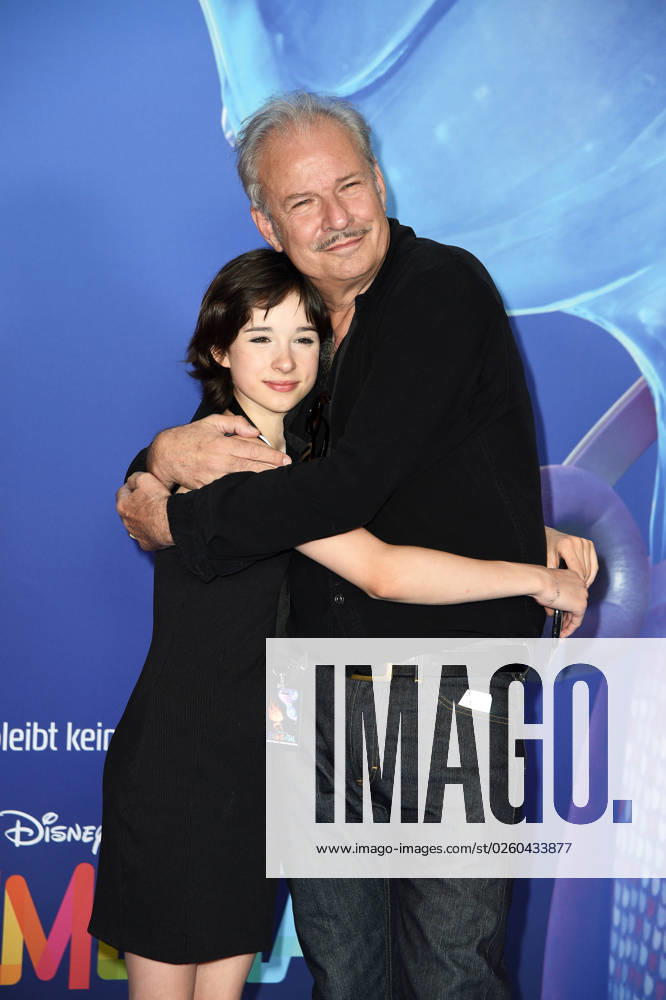 Leander Haussmann with daughter Edwina Eddi Kuhl at the German premiere of ELEMENTAL at the cinema in the Kulturbrauerei on 18 06 2023