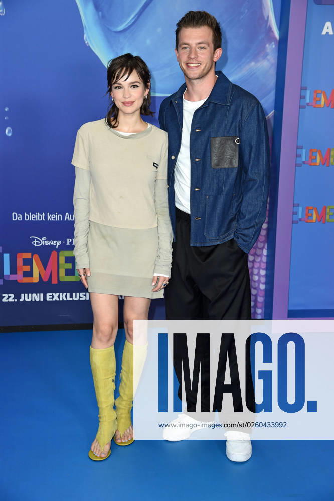 Emilia Schüle, Jannis Niewoehner at the German premiere of ELEMENTAL at the cinema in the Kulturbrauerei on 18 06 2023