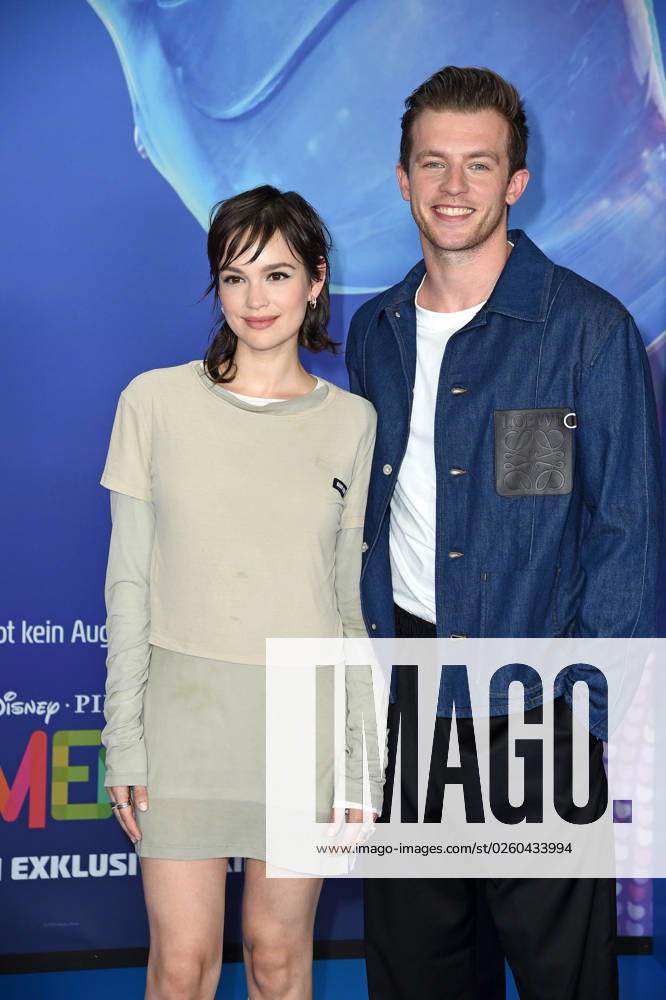 Emilia Schüle, Jannis Niewoehner at the German premiere of ELEMENTAL at the cinema in the Kulturbrauerei on 18 06 2023