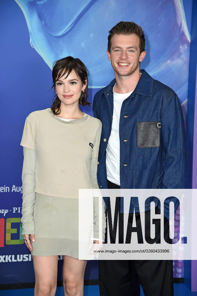 Emilia Schüle, Jannis Niewoehner at the German premiere of ELEMENTAL at the cinema in the Kulturbrauerei on 18 06 2023