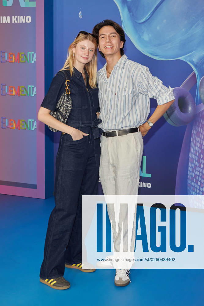 Trixi Giese and Samy Neo German premiere of ELEMENTAL at the cinema of the Kulturbrauerei in Berlin on 18 06 2023 German premiere ELEMENTAL