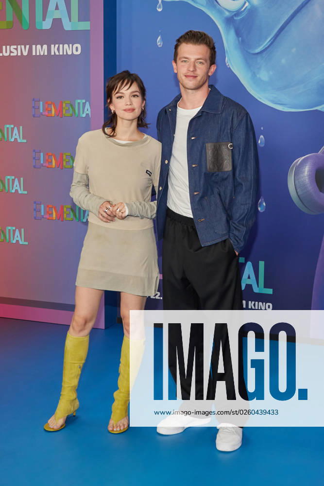 Emilia Schuele and Jannis Niewoehner German premiere of ELEMENTAL at the cinema of the Kulturbrauerei in Berlin on 18 06 2023 German premiere ELEMENTAL