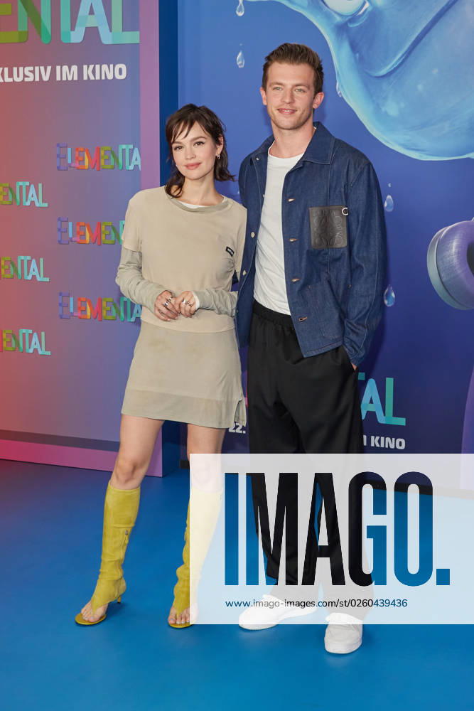 Emilia Schuele and Jannis Niewoehner German premiere of ELEMENTAL at the cinema of the Kulturbrauerei in Berlin on 18 06 2023 German premiere ELEMENTAL
