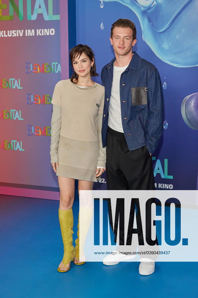 Emilia Schuele and Jannis Niewoehner German premiere of ELEMENTAL at the cinema of the Kulturbrauerei in Berlin on 18 06 2023 German premiere ELEMENTAL