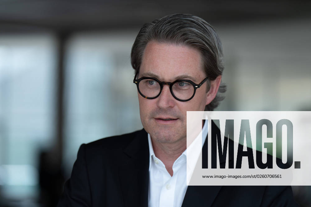 Andreas Scheuer, MdB, CSU Andreas Scheuer, MdB, CSU, former minister, 20 6 2023 in interview Berlin Berlin GER