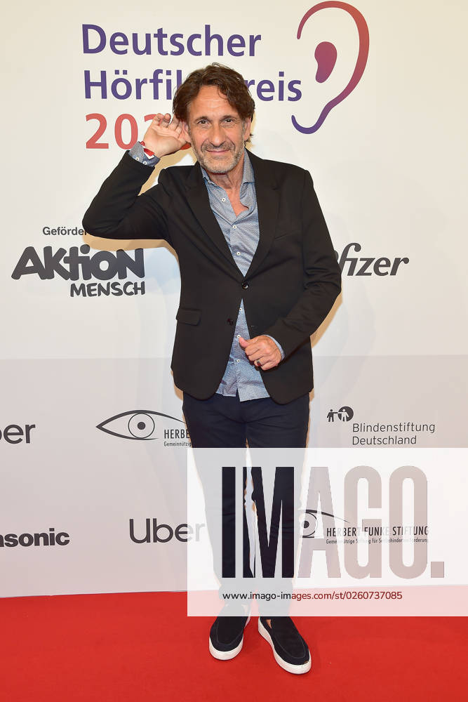 21 Deutscher HörfilmPreis 2023 Falk Willy Wild Falk Willy Wild Arrival, to the 21 Deutscher HörfilmPreis 2023 in Berlin on 18 06 2023. Photopress Mueller Photopress Mueller