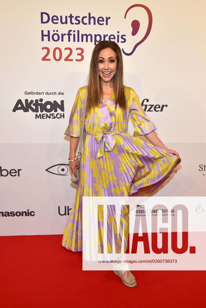 21 German Hearing Film Award 2023 Anastasia Zampounidis arrival, to the 21 German Hearing Film Award 2023 in Berlin on 18 06 2023 Photopress Mueller Photopress Mueller