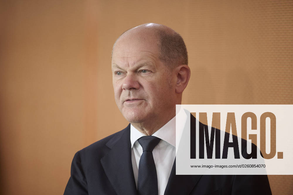 Berlin, Cabinet meeting of the Federal Government in the Federal Chancellery Cabinet meeting of the Federal Government on 21 06 2023 in the Federal Chancellery in Berlin In the picture Olaf Scholz Federal Chancellor, SPD Berlin Federal Chancellery Berlin Germany