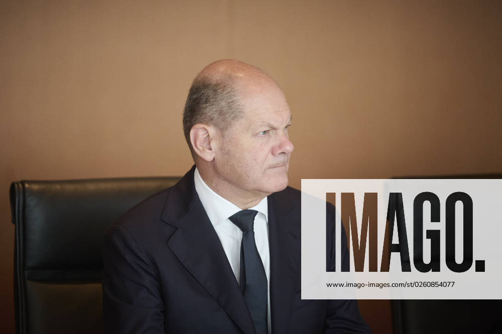 Berlin, Cabinet meeting of the Federal Government in the Federal Chancellery Cabinet meeting of the Federal Government on 21 06 2023 in the Federal Chancellery in Berlin In the picture Olaf Scholz Federal Chancellor, SPD Berlin Federal Chancellery Berlin Germany