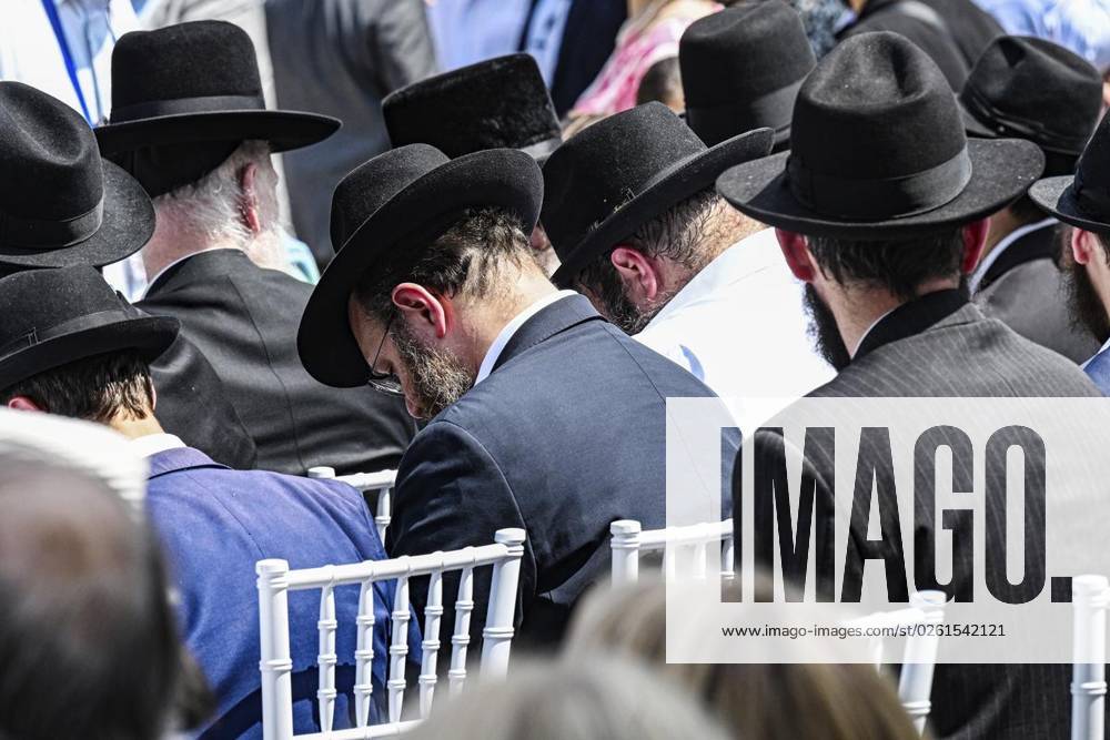Eröffnungsfeier Pears Jüdischer Campus (PJC) Mit Berlins Regierendem Bürgermeister Kai Wegner, dem israelischen Botschafter Ron Prosor, dem Präsidenten des Zentralrates der Juden und Kuratoriumsmitglied der Stiftung Jüdischer Campus, Josef Schuster., fotografiert am 25. Juni 2023 in Berlin. Deutschland Berlin Berlin
