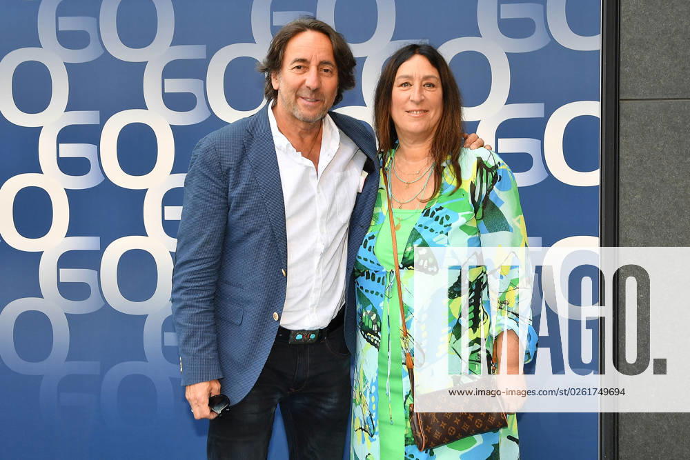 Dieter Landuris and his wife Natascha arriving at the ZDF Get Together Reception on 27 06 2023 at the Filmfest Muenchen ZDF Reception at the Filmfest Muenchen 2023