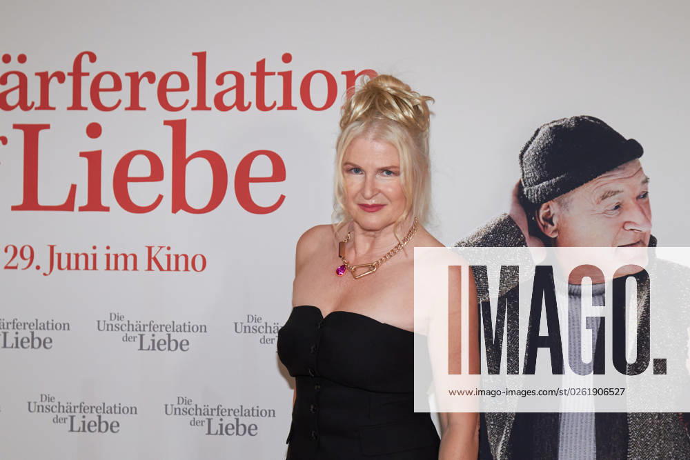 Lieselotte Reznicek Premiere of DIE UNSCHAERFERELATION DER LIEBE at the Delphi Filmpalast in Berlin on 28 06 2023 Premiere Die Unschärferelation der Liebe