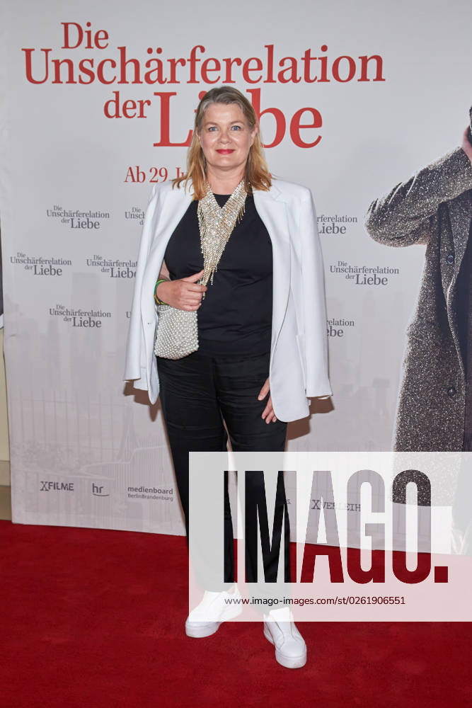 Birgit Schade Premiere of DIE UNSCHAERFERELATION DER LIEBE at the Delphi Filmpalast in Berlin on 28 06 2023 Premiere Die Unschärferelation der Liebe