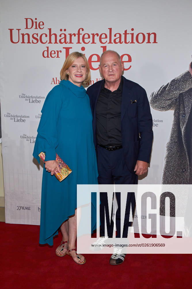 Caroline Peters and Burghart Klaußner Premiere of DIE UNSCHAERFERELATION DER LIEBE at the Delphi Filmpalast in Berlin on 28 06 2023 Premiere Die Unschärferelation der Liebe