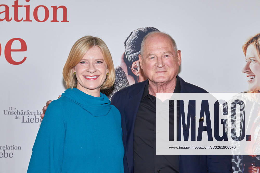 Caroline Peters and Burghart Klaußner Premiere of DIE UNSCHAERFERELATION DER LIEBE at the Delphi Filmpalast in Berlin on 28 06 2023 Premiere Die Unschärferelation der Liebe