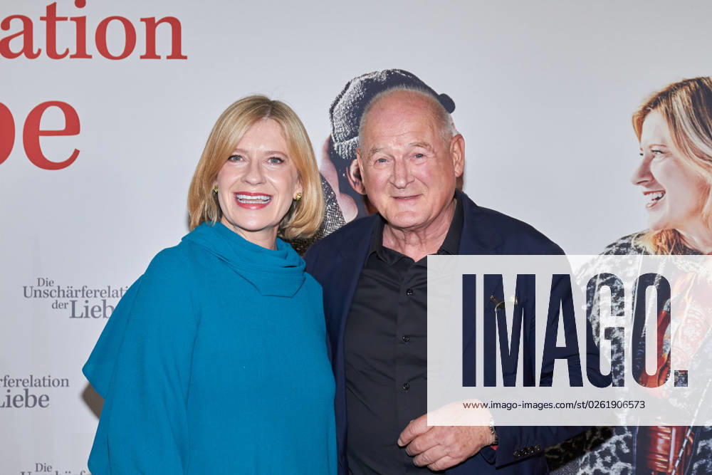 Caroline Peters and Burghart Klaußner Premiere of DIE UNSCHAERFERELATION DER LIEBE at the Delphi Filmpalast in Berlin on 28 06 2023 Premiere Die Unschärferelation der Liebe