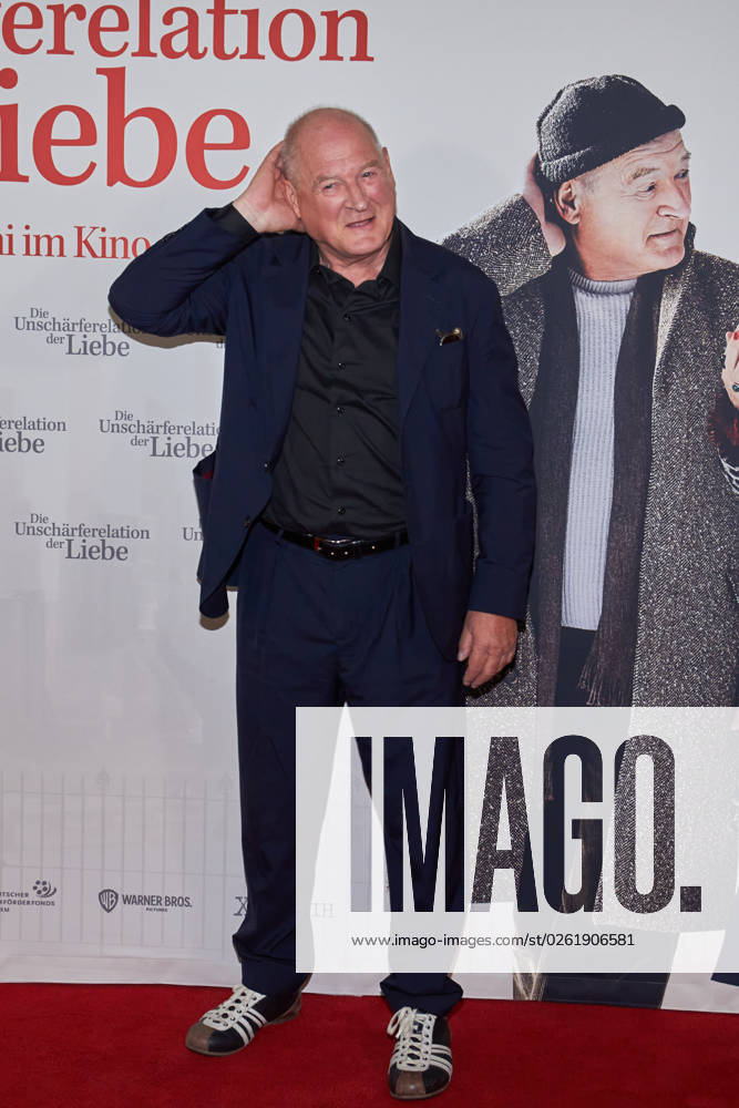 Burghart Klaußner Premiere of DIE UNSCHAERFERELATION DER LIEBE at the Delphi Filmpalast in Berlin on 28 06 2023 Premiere Die Unschärferelation der Liebe