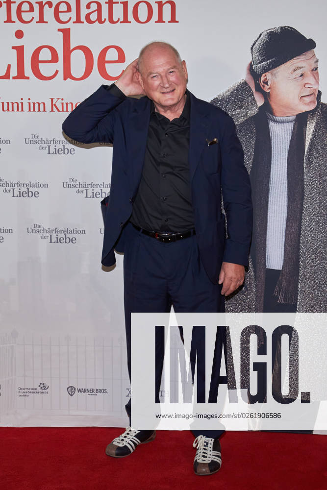 Burghart Klaußner Premiere of DIE UNSCHAERFERELATION DER LIEBE at the Delphi Filmpalast in Berlin on 28 06 2023 Premiere Die Unschärferelation der Liebe