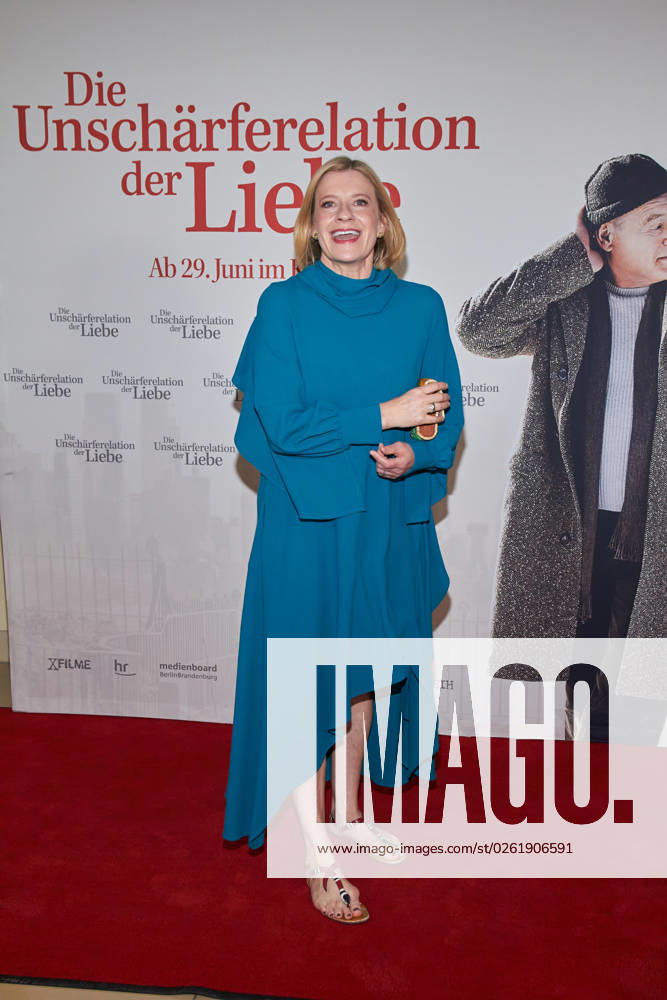Caroline Peters Premiere of DIE UNSCHAERFERELATION DER LIEBE at the Delphi Filmpalast in Berlin on 28 06 2023 Premiere Die Unschärferelation der Liebe