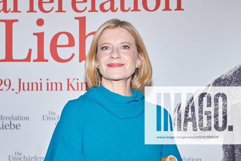 Caroline Peters Premiere of DIE UNSCHAERFERELATION DER LIEBE at the Delphi Filmpalast in Berlin on 28 06 2023 Premiere Die Unschärferelation der Liebe