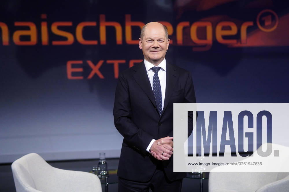 Olaf Scholz in the ARD talk show maischberge extrar in the studio Berlin Adlershof Berlin, 28 06 2023 Foto:xT.xBartillax xFuturexImage