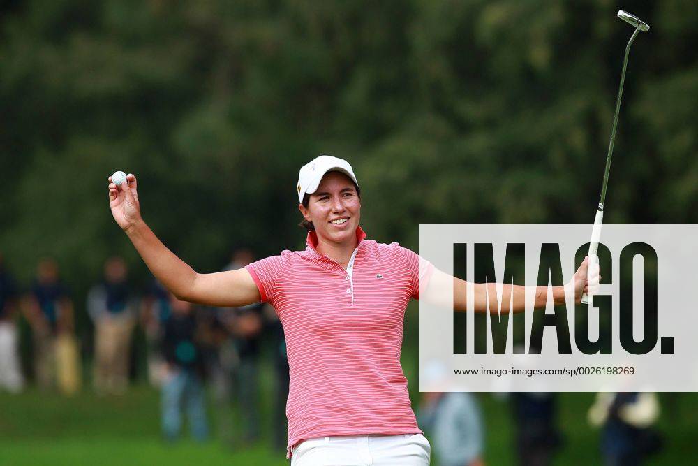 Spainsh golfer Carlota Ciganda during the fourth day of the Lorena Ochoa Invitational Golf Tournament of the LPGA Golf Damen at the Golf Club of Mexico City, Mexico, 13 November 2016. LORENA OCHOA INVITATIONAL TOURNAMENT IN MEXICO !ACHTUNG: NUR REDAKTIONELLE NUTZUNG! MEX001 20161113-636146742487308405