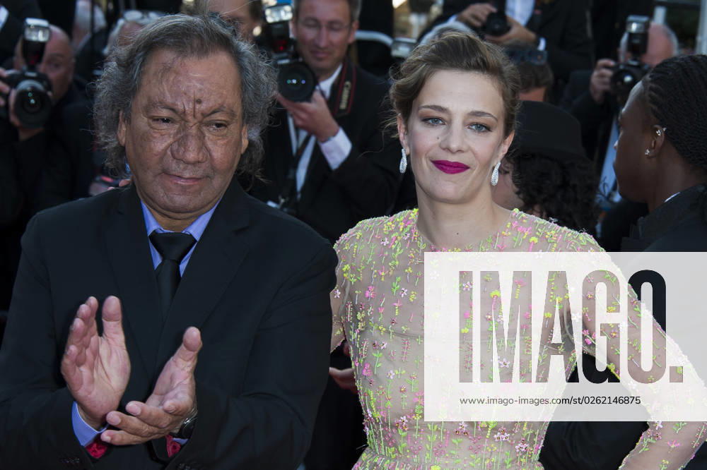 Deux Jours, Une Nuit Screening - Cannes Celine Sallette and Director Tony Gatlif arriving at the Palais des Festivals for the screening of the film Deux Jours, Une Nuit presented in competition at the 67th Cannes Film Festival in Cannes, France on May 20, 2014. Photo by Nicolas Genin ABACAPRESS.COM Cannes France