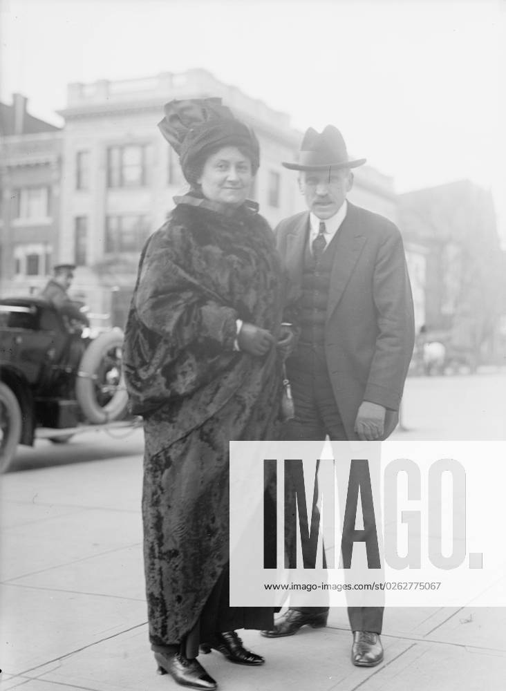 Dr. McClure with Dr. Maria Montessori, 1914. Creator: Harris & Ewing.