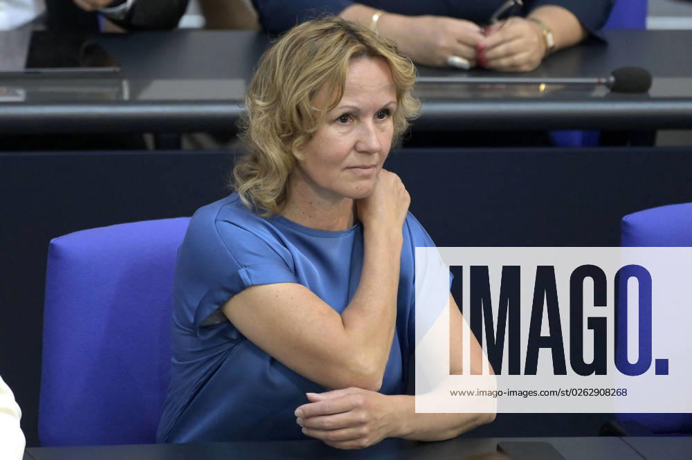 Steffi Lemke in the 116 session of the German Bundestag in the Reichstag building Berlin, 07 07 2023 Foto:xF.xFuturexImage